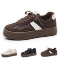 thumbnail image 1 of CHICVOMEY Women's Fashion Sneakers for Women Platform Sneakers Casual Tennis Shoes with Anti-Slip Rubber Sole for Casual Office Wear, 1 of 9