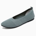 thumbnail image 1 of CHICVOMEY Women's Knit Pointed-Toe Flats Shoes - Comfortable Slip On Casual Walking Flats for Work Office, 1 of 8