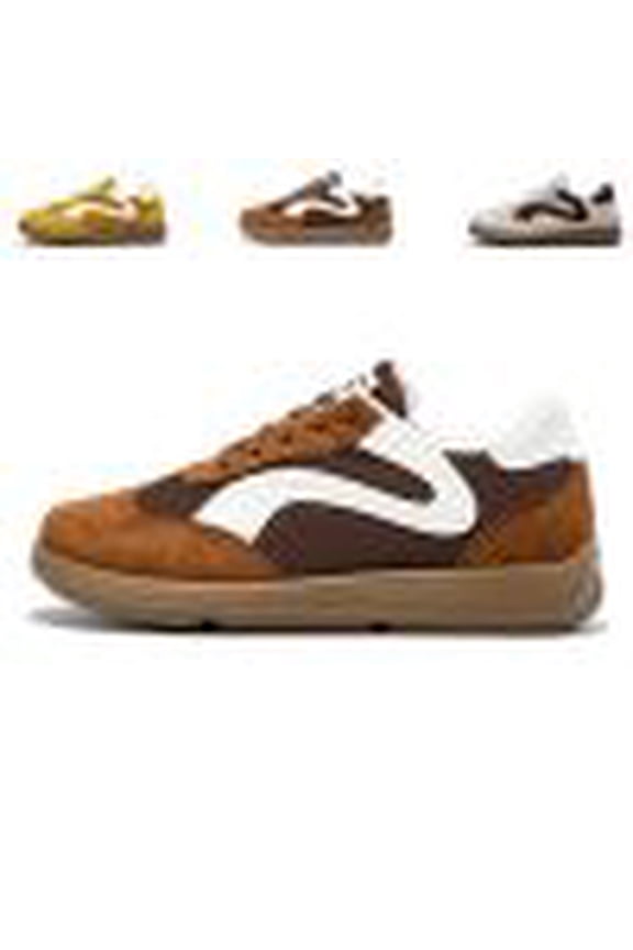 Women's Retro Fashion Sneakers Non Slip Comfortable Casual Running Shoes Breathable Classic Walking Trainers