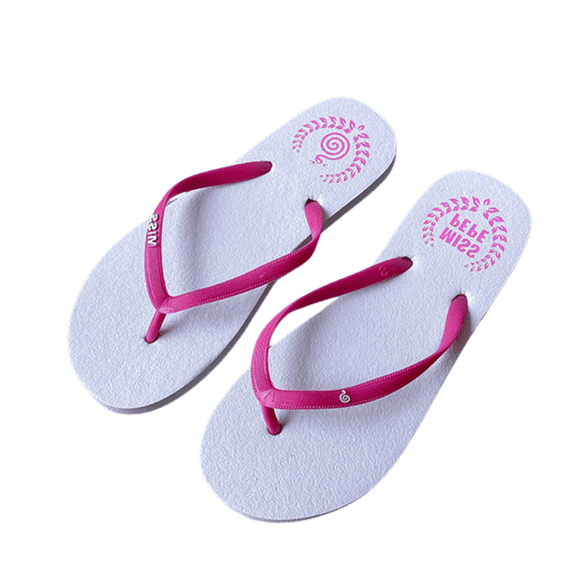 CHICVOMEY Women's Sandals Color Block Flip Flops with Non-Slip Sole for Beach Pool Summer Adventures Comfortable Stylish Design