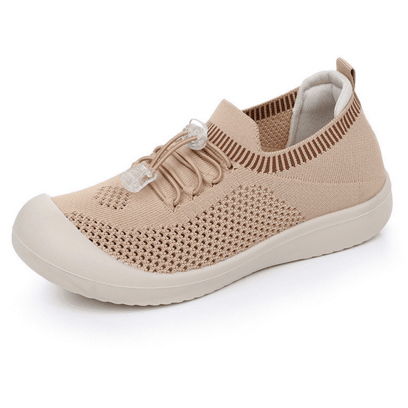 CHICVOMEY Women's Slip On Walking Shoes Breathable Comfortable Loafers with Anti-Slip Rubber Sole Lightweight Casual Shoes for Women Work Travel Daily Wear