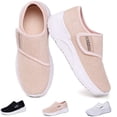 thumbnail image 1 of CHICVOMEY Women's Sneakers with Adjustable Walking Sneakers for Women - Breathable Flyknit Sneakers with Wide Toe Box & Arch Support - Lightweight Casual Flats for Daily Travel, 1 of 9