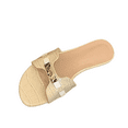 thumbnail image 1 of CHICVOMEY Women's Soft Slide Sandals Adjustable Metallic Buckle Comfortable Beach Shoes for Women Cushioned Footbed Non-Slip Rubber Sole Sizes 5.5-8, 1 of 6
