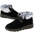 thumbnail image 1 of CHICVOMEY Women's Winter Boots with Fur Lining Thermal Snow Boots Waterproof Non-Slip Outdoor Platform Ankle Boots Comfortable & Warm, 1 of 8