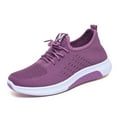 thumbnail image 1 of CHICVOMEY Womens Slip On Walking Shoes Wide Width Arch Support Non Slip Sole Breathable Mesh Lightweight Orthopedic Comfort for Casual All Day Wear, 1 of 7
