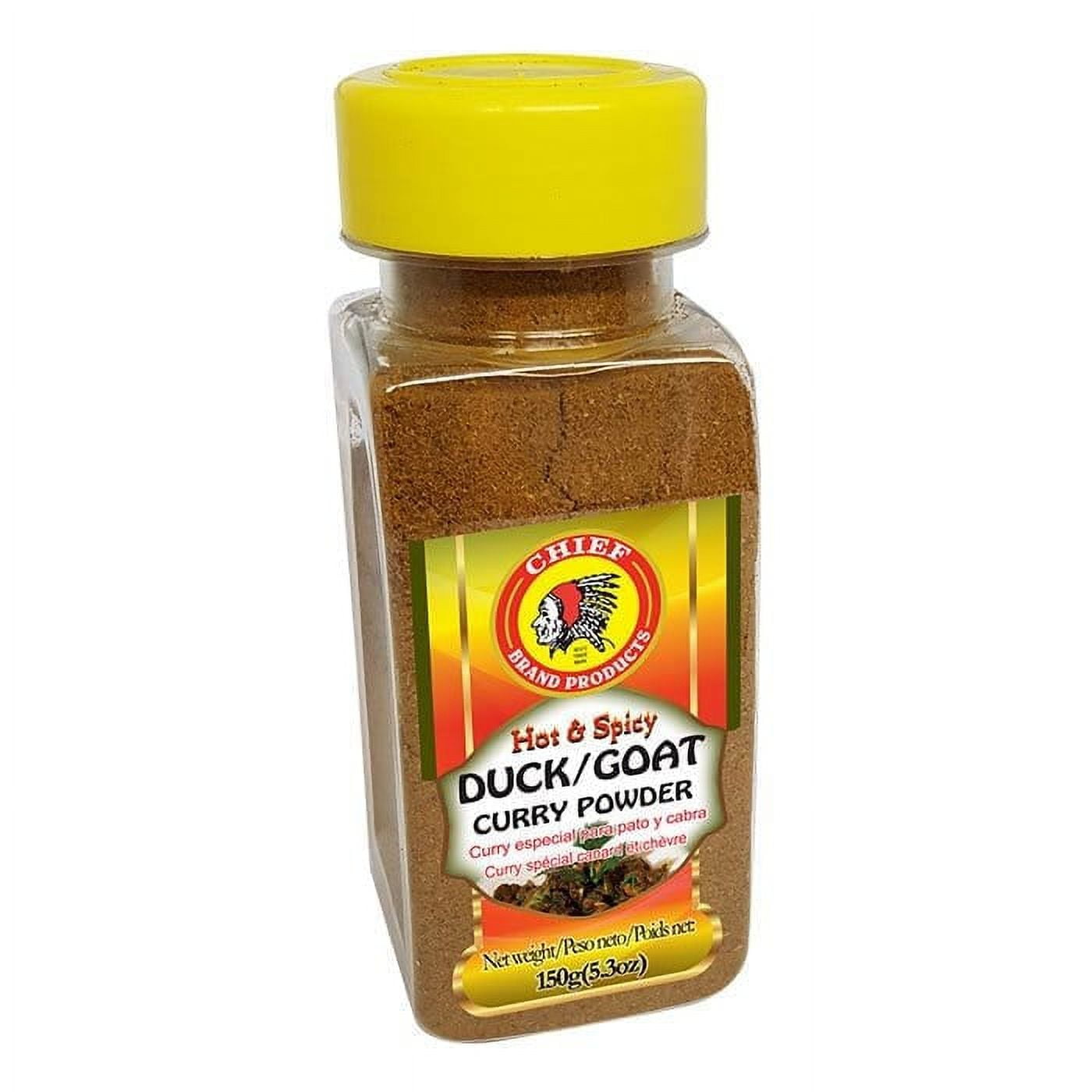 CHIEF HOT AND SPICY DUCK AND GOAT CURRY POWDER OZ