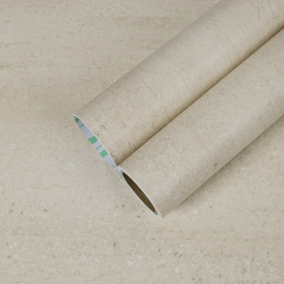 CHIHUT Beige Marble Wallpaper Peel and Stick Wallpaper for Countertops Waterproof 12"x100" Self Adhesive Matte Marble Contact Paper for Kitchen Granite Vinyl Wrap for Bedroom Cabinets