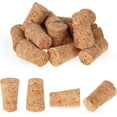 thumbnail image 1 of CHIKANSTORE 16 Pack Soft Wood Corks Tapered Cork Wooden Bottle Stopper Replacement Leakproof Bottle Corks for Making Craft, 0.67 x 0.87 x 1.38 Inch, 1 of 9