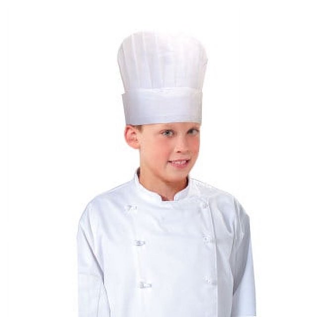 CHILD PAPER CHEF HAT 12 PACK