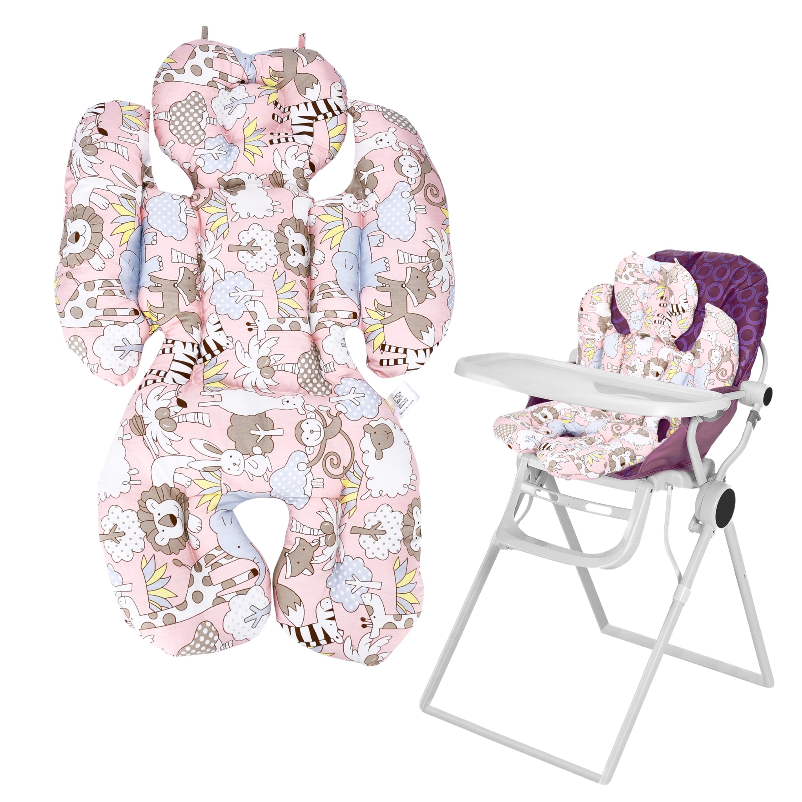 Storchenbeck Newborn Baby Pillow With 3D Mesh For Stroller, Car