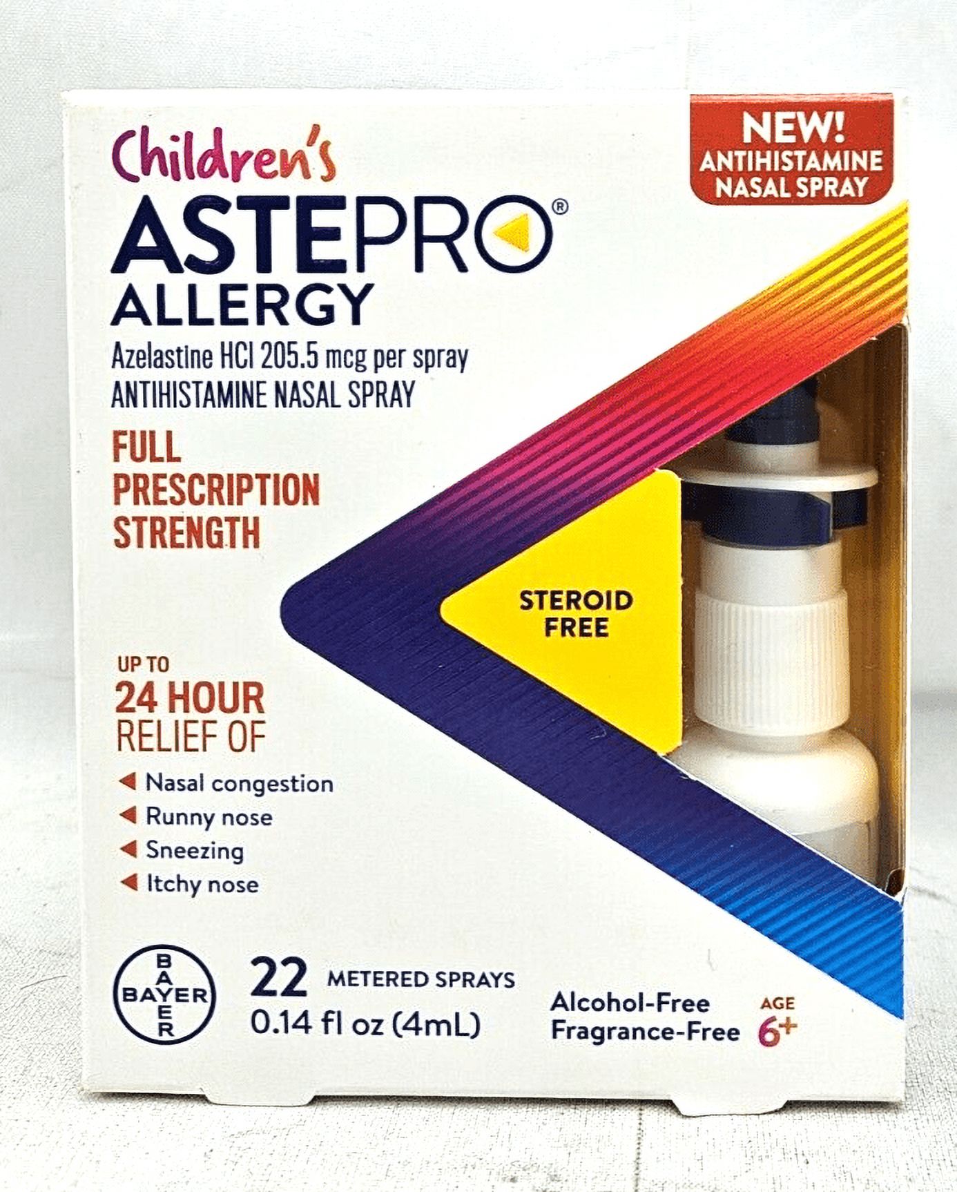 CHILDREN'S ASTEPRO® ALLERGY 22 metered sprays - Walmart.com