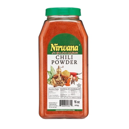 Nirwana Chili Powder, 16 Oz Jar