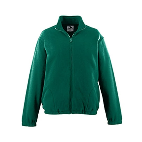 CHILL FLEECE FULL ZIP JACKET D.GREEN 2XL