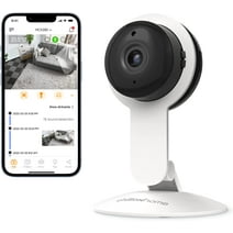 CHILLAX Smart Indoor Security Camera - WiFi Home Camera with Night Vision, Full 1080P HD Resolution On Compatible Phone App - Baby, Pet Surveillance System with Sound & Motion Sensors, Two Way Talk