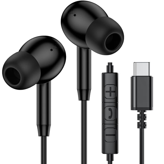 CHILTINA Wired Headphones for Phone Earbuds with Built-in Mic & Volume Control HiFi Stereo Nosie Reduction Earphones Compatible with Phone 14/13/12/11/XR/XS/X/8/7/SE Support All iOS System