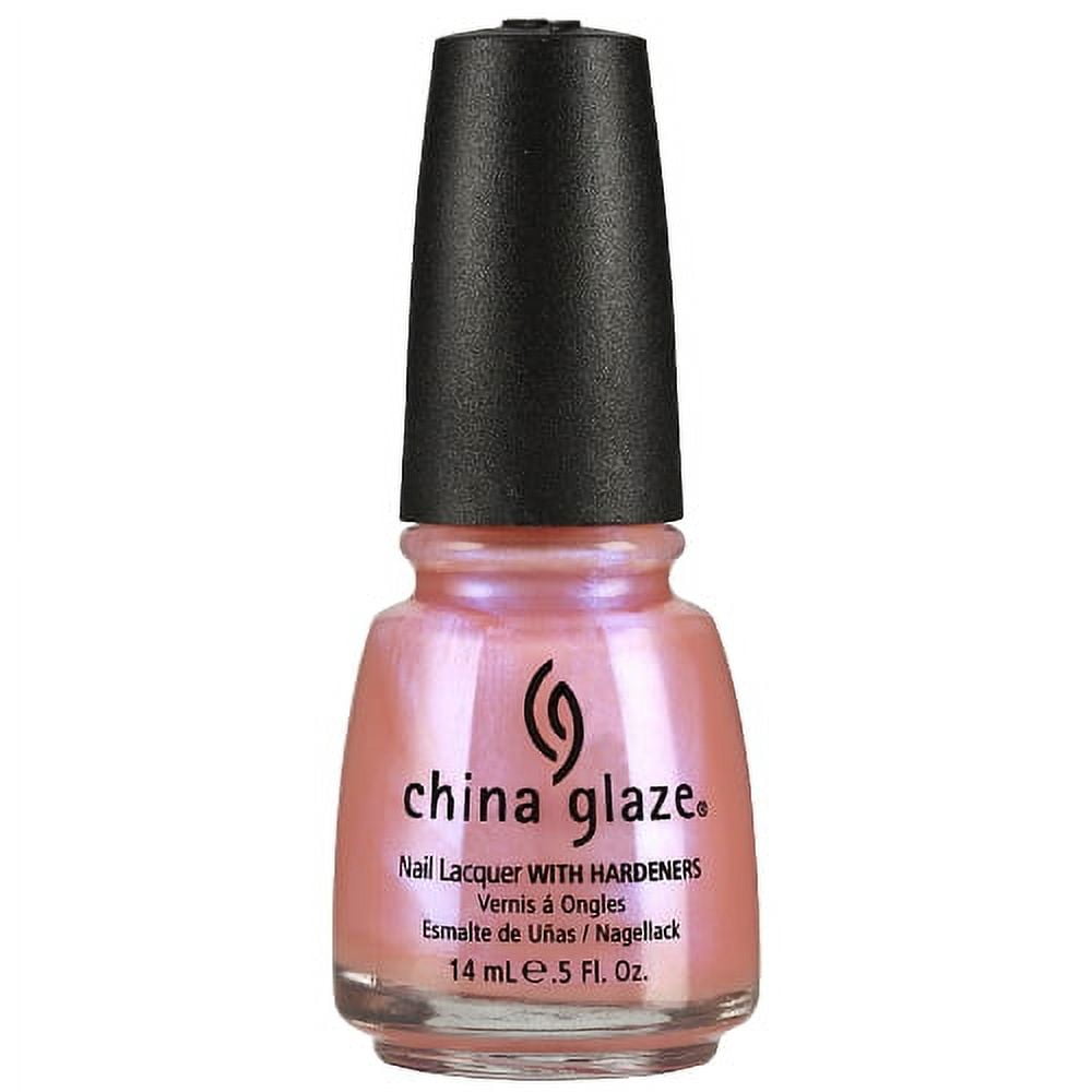 CHINA GLAZE Nail Lacquer with Nail Hardner - Afterglow 