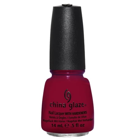 CHINA GLAZE nail lacquer .5 fl oz.- MERRY BERRY