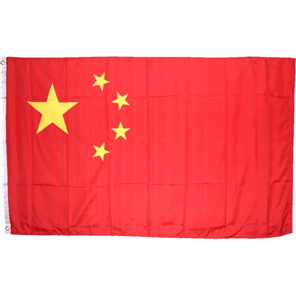 CHINA OFFICIAL FLAG PRC 3X5 FEET AUTHORIZED NATIONAL FLAG EMBASSY QUALITY RT USA