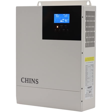 CHINS 24V 3000Watt All-in-One Solar Charger Inverter Suitable for 24V Lead-Acid/Lithium Battery
