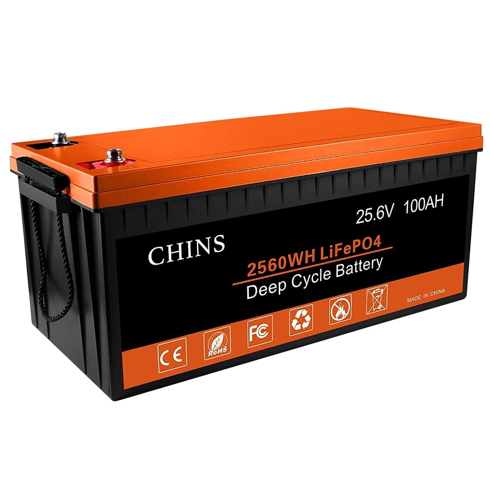 CHINS LiFePO4 Lithium Iron Battery 24V 100Ah for solar home 