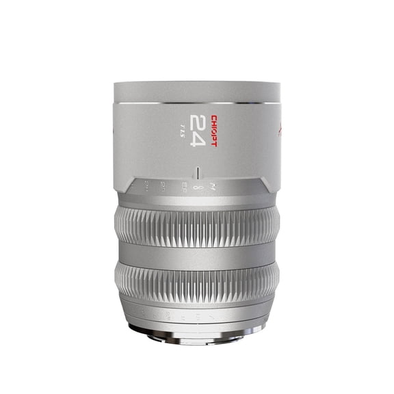 CHIOPT AURA 24mm T1.5 Cinema Lens (Canon RF) Full-Frame Wide-Angle Prime with Superfast Aperture