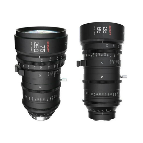 CHIOPT XTREME 28-85mm & 75-250mm T3.2 Telephoto Zoom Lens Kit (PL Mount)