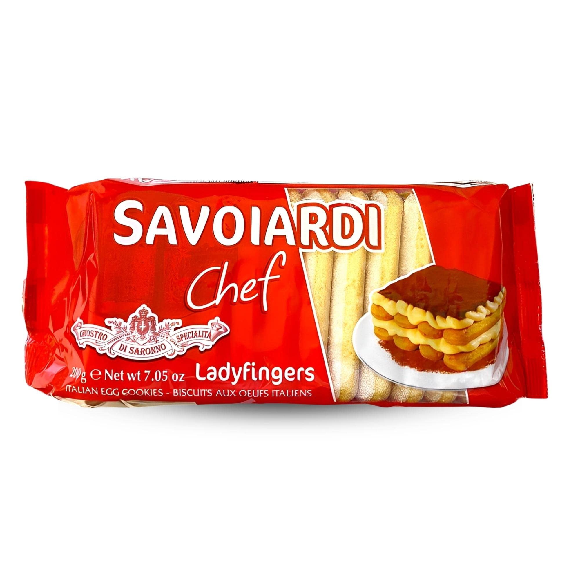 CHIOSTRO Savoiardi Lady Finger RE32 Classic Italian Ladyfinger Biscuits