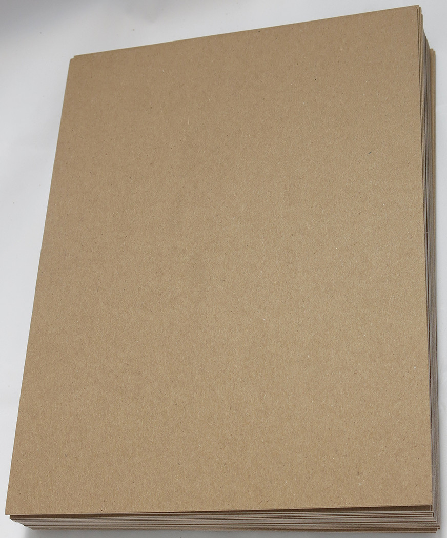 CHIPBOARD PASTD PK 8.5X11 25SH