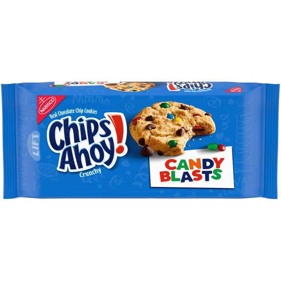 CHIPS AHOY! Candy Blasts Cookies, 12.4 oz (Pack of 4)