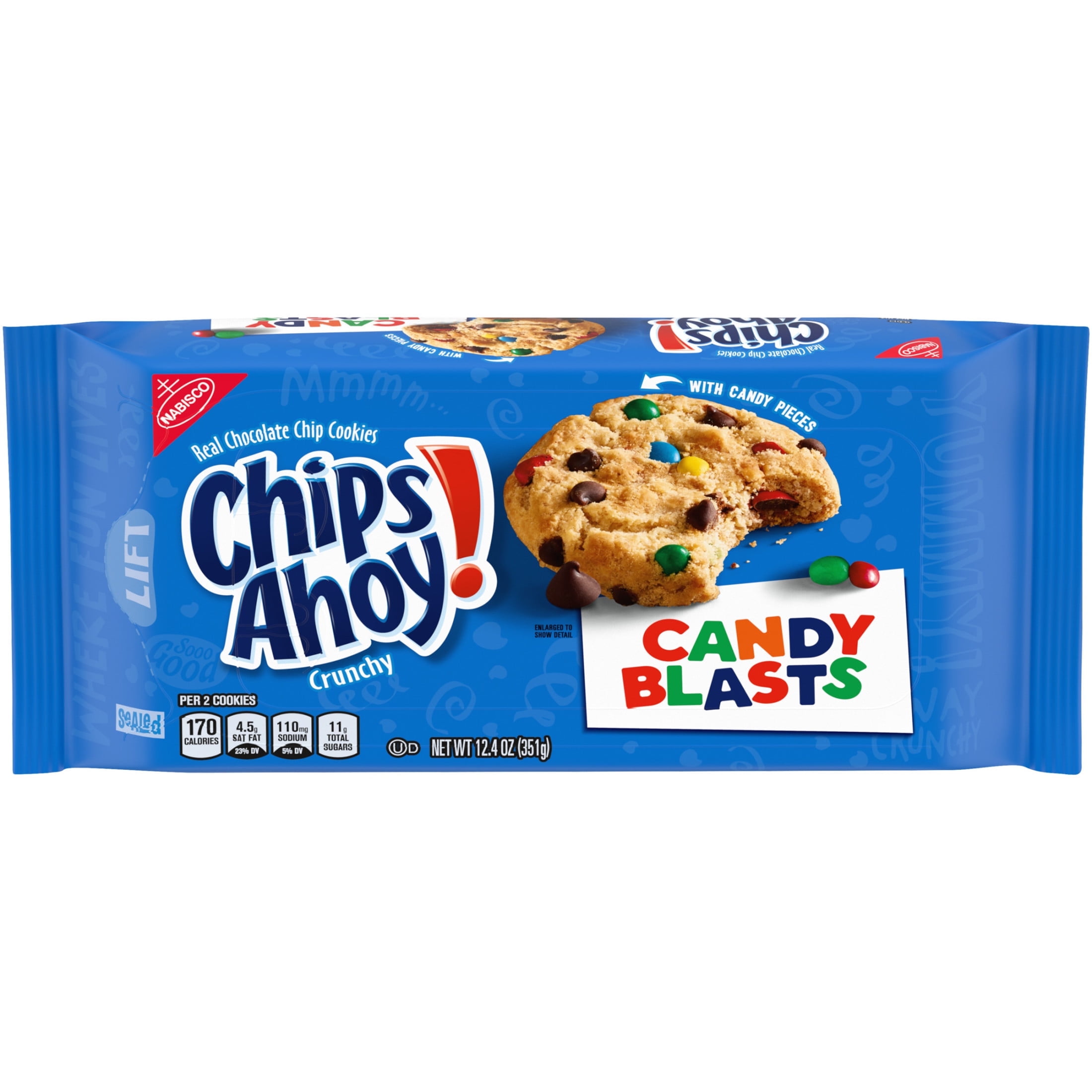 (1PACK), CHIPS AHOY! Candy Blasts Cookies