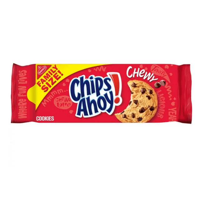 CHIPS AHOY! Chewy Chocolate Chip Cookies, Family Size, 19.5 oz