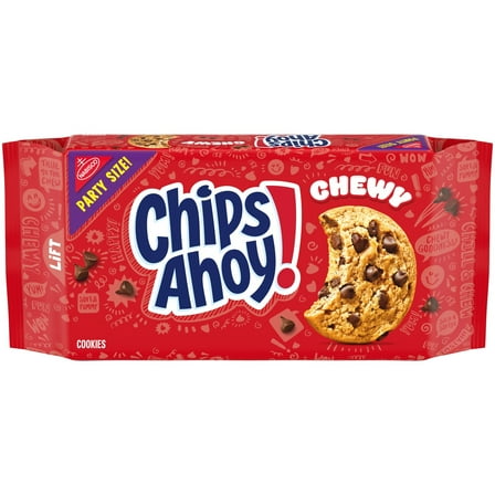 CHIPS AHOY! Chewy Chocolate Chip Cookies, Party Size, 26 oz