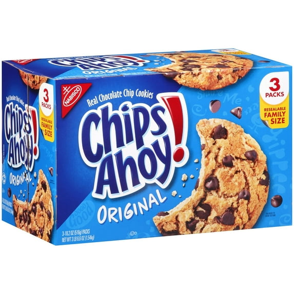 Chips Ahoy! Original Chocolate Chip Cookies, 18.2 Ounce, 3 Count