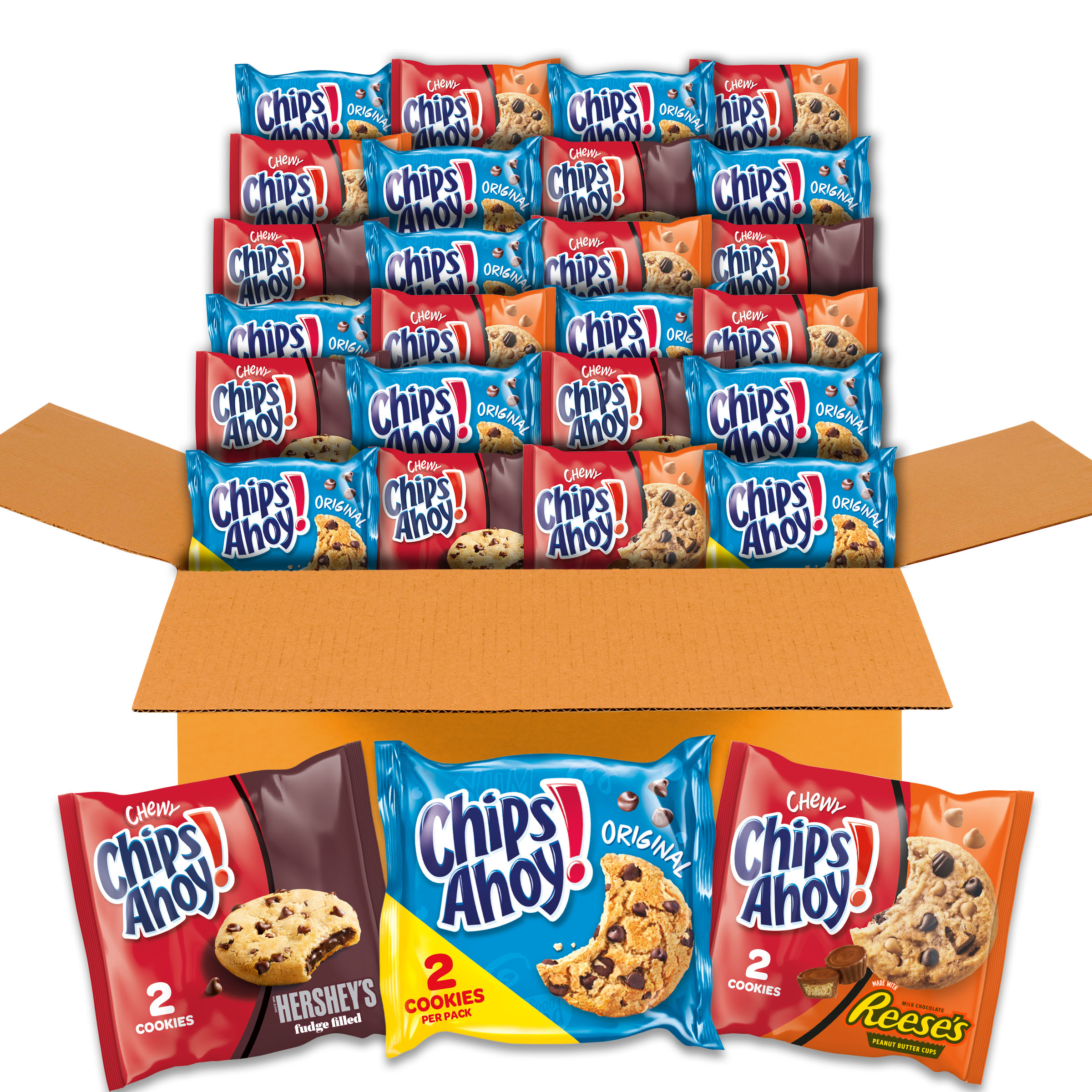 CHIPS AHOY! Chewy Red Velvet Cookies, 1 Pack (9.6 oz.)