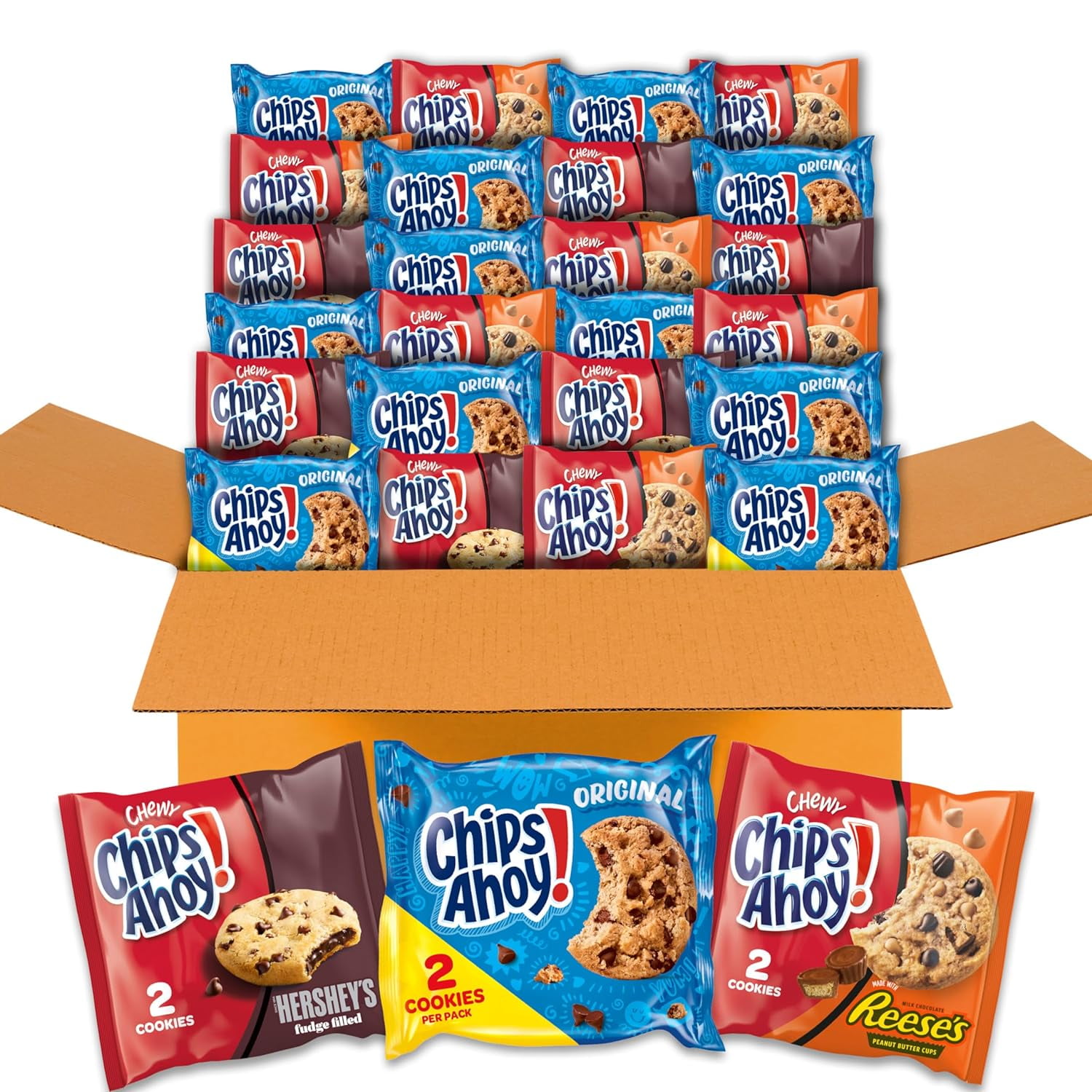 CHIPS AHOY! Cookie Variety Pack, Original Chocolate Chip, Chewy
