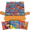 thumbnail image 1 of CHIPS AHOY! Cookie Variety Pack, Original Chocolate Chip, Chewy Chocolate Chip with Reese's Peanut Butter Cups & Chewy Hershey's Fudge Filled Soft Cookies, 50 Snack Packs (2 Cookies Per Pack), 1 of 3