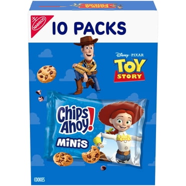 CHIPS AHOY! Minis Original Fudgy Chocolate Chip Cookies, 10 Snack Packs