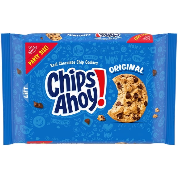 CHIPS AHOY! Original Chocolate Chip Cookies, Party Size, 25.3 oz
