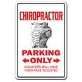 thumbnail image 1 of CHIROPRACTOR Decal parking back DC adjustment Chiropractic | Indoor/Outdoor | 12" Tall, 1 of 4