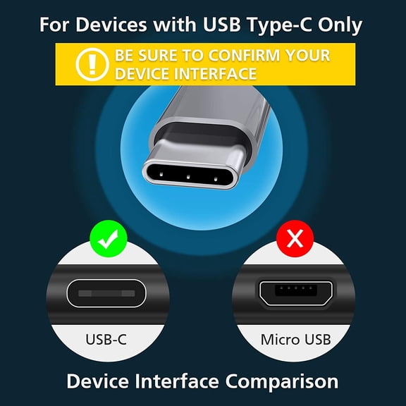 CHISHZL-2 Pack 15ft USB-C Cable, Extra Long Braided Type-C Charging Cord Fast Android Phone Charger Wire, Seamless USBC End Tip for Samsung S10 S10e S9 S8 A10e, Note 9 8, LG Stylo 4 5, Dark Gray