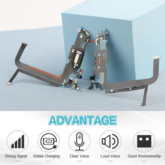 CHISHZL-Dock Connector for iPhone 13 Pro Max Charging Port Flex Cable Replacement for iPhone 13 Pro Max USB Charger Dock Board Connector with Tools