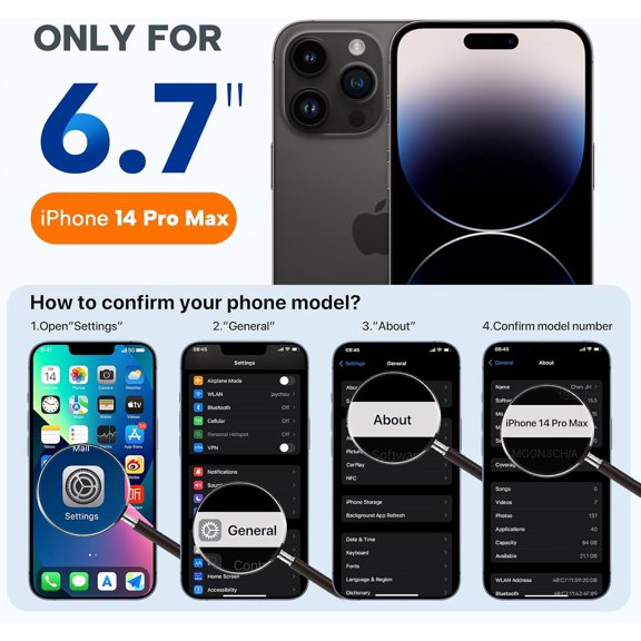 CHISHZL-Magnetic for iPhone 14 Pro Max Case, [Soft Anti-Scratch Microfiber Lining], Compatible with MagSafe, Silicone Shockproof Protection Phone Case for iPhone 14 Pro Max,Sand