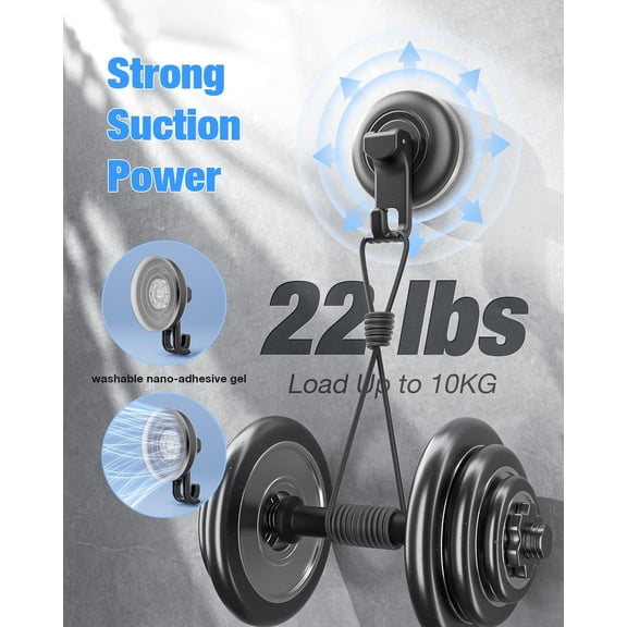 CHISHZL-Shower Hooks Suction Cup, Waterproof Heavy Duty Suction Cup Hooks for Bathroom, Glass, Door, Windows, Kitchen Hanging up to 11lbs, Easy to Install and Remove (4pack-Black)
