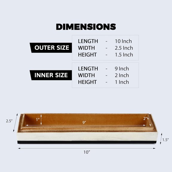 CHISHZL-Slim Decorative Storage Box with Lid Black White Modern Storage Box, Remote Control Holder, Coffee Table Organizer, Minimal Desk Storage Box for Living Room Mono Court 10x2.5x1.5