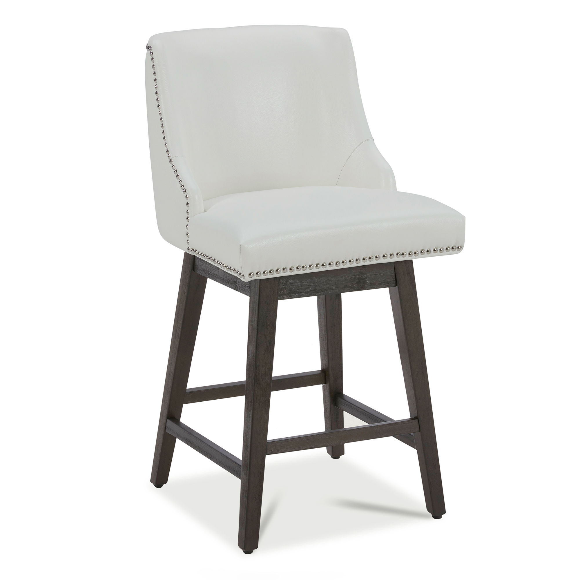 Linon Maya Counter Stool, Multiple Colors, 24 inch Seat Height