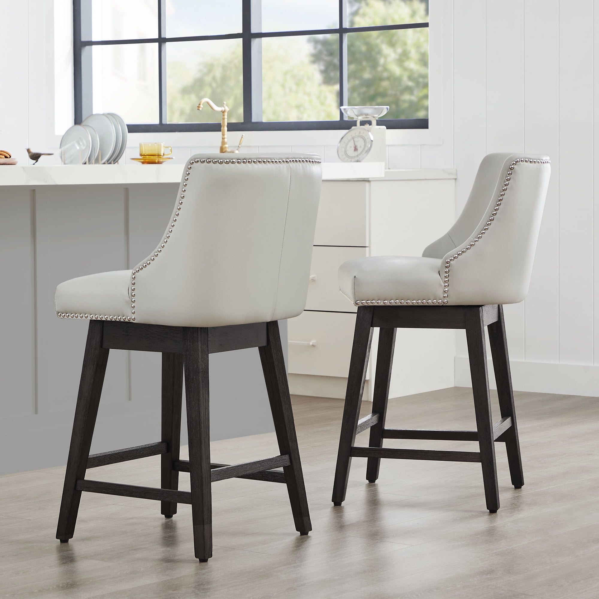 Cushioned counter height stools sale