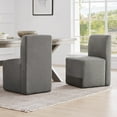 thumbnail image 1 of CHITA Fabric Dining Side Chairs, Gray (Set of 2), 1 of 10