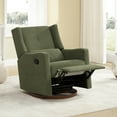 thumbnail image 1 of CHITA Manual Swivel Glider Recliner 360°Swivel Fabric Recliner Sofa for Living Room, 1 of 5