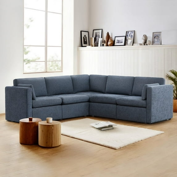 CHITA Oversized Modular Sectional Sofa Set,Sofa Couch with Reversible Chaise,Modern Modular Sofa for Living Room