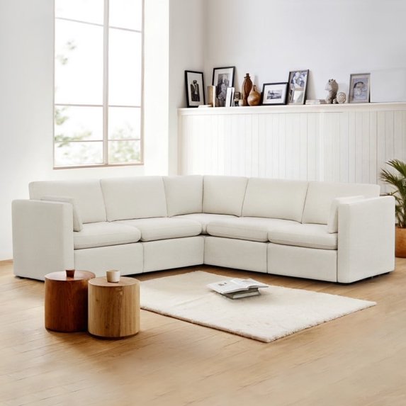 CHITA Oversized Modular Sectional Sofa Set,Sofa Couch with Reversible Chaise,Modern Modular Sofa for Living Room